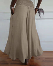 Reina - Comfy Wide-Leg Trousers