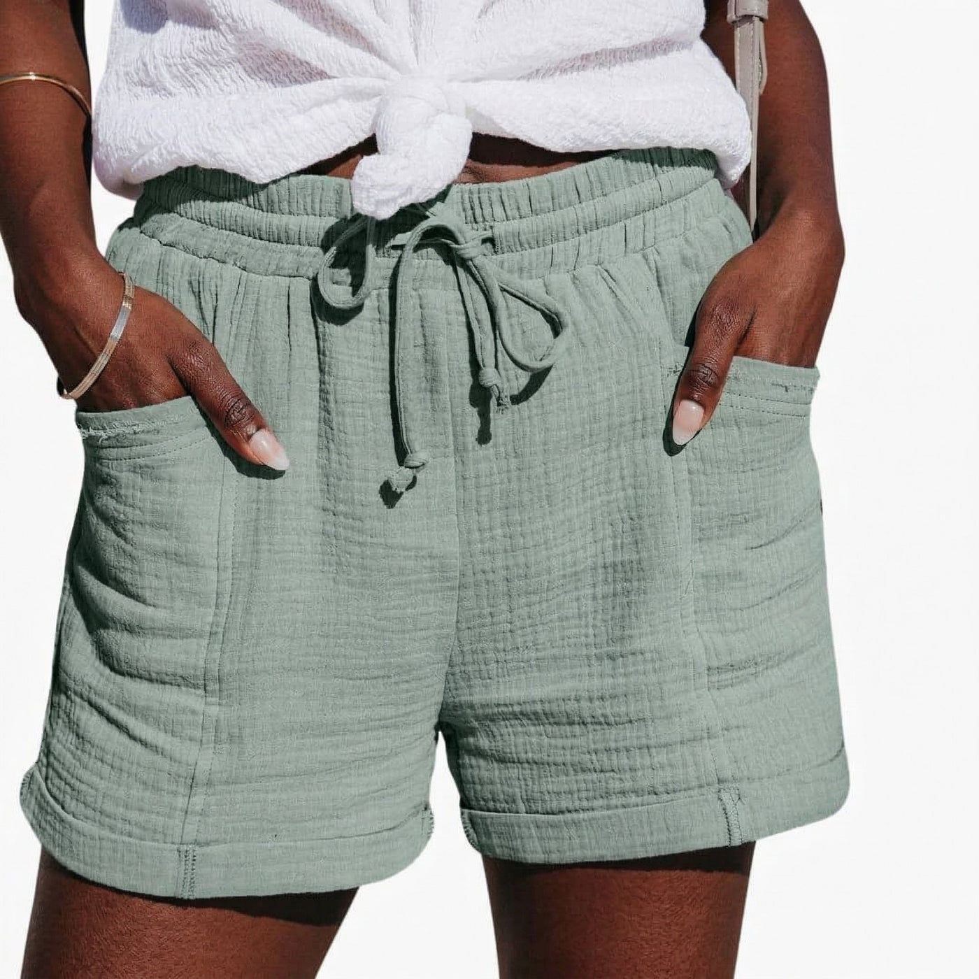 Emmae | Stylish Casual Drawstring Shorts