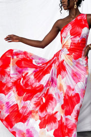 Celeste | Vibrant Tropical Evening Dress