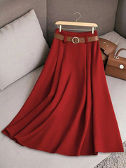 ZEPHYRAENY – WOMEN'S SOLID COLOR HIGH WAIST