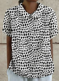 Lily | Polka Dot Print Shirt