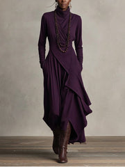 Natalie | Elegant Draped Dress