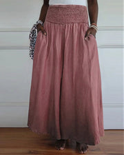 Reinae - Comfy Wide-Leg Trousers
