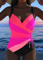 Dakotta | Flattering One-Piece Swimsuit with Colourful Print