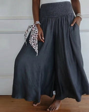 EMILYA – COMFORTABLE WIDE-LEG PANTS