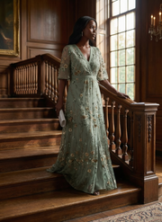 Selora | Halter Bloom Flow Maxi Dress