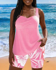 Bernice™ | Stylish Ribbed Tankini Shorts