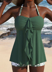 Bella™ | Ruffled Halter Tankini Swim Set