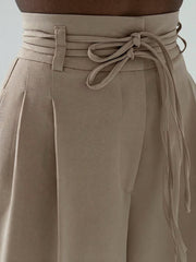 Joséphine - High-Waisted Trousers with Wide Legs