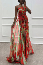 Lorna | Vibrant Draped Dress