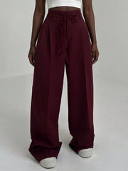 Joséphine - High-Waisted Trousers with Wide Legs