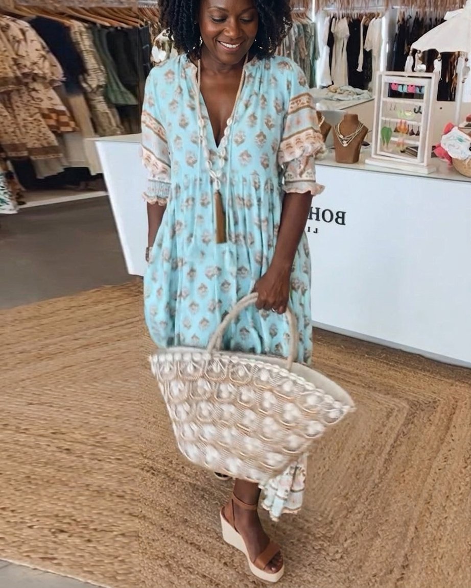 HILEY - Casual Printed Dress