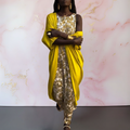 Melany™ | Elegant Dress with Cardigan