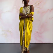Melany™ | Elegant Dress with Cardigan