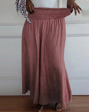 Reinae - Comfy Wide-Leg Trousers