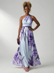 Amiel | Light Floral Maxi Dress