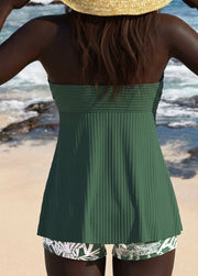 Bella™ | Ruffled Halter Tankini Swim Set
