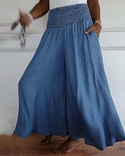 Reinae - Comfy Wide-Leg Trousers