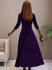 Denice | Velvet Elegant Dress