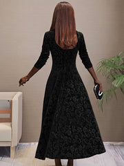Denice | Velvet Elegant Dress