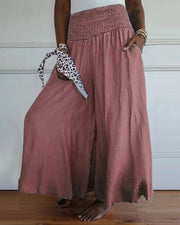 Reinae - Comfy Wide-Leg Trousers
