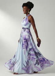 Amiel | Light Floral Maxi Dress