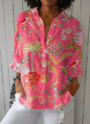 Florianae | Tropical Blossom Blouse