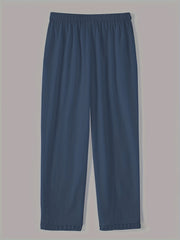 Wrenna – Relaxed Contrast Trim Cropped Pants