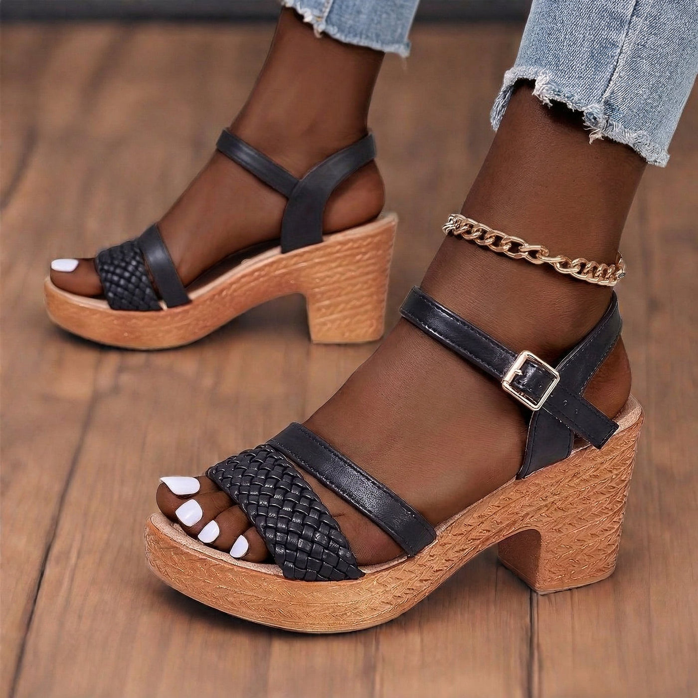 Haveny | Braided Sandals