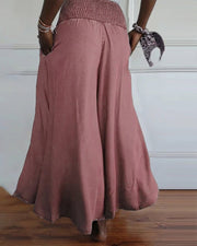 Reinae - Comfy Wide-Leg Trousers