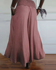 Reinae - Comfy Wide-Leg Trousers