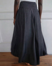 Jaspar | Flowy Smocked Waist Pants