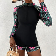 Sariah | Two-Piece Long Sleeve Tankini Set