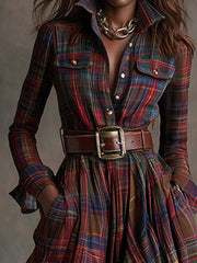 Scarlett | Belted Dress
