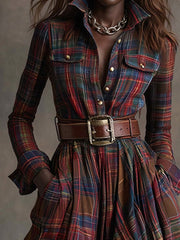 Scarlett | Belted Dress