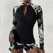Sariah | Two-Piece Long Sleeve Tankini Set