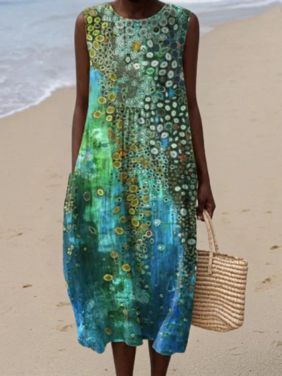 Zara™ Reef Midi Dress