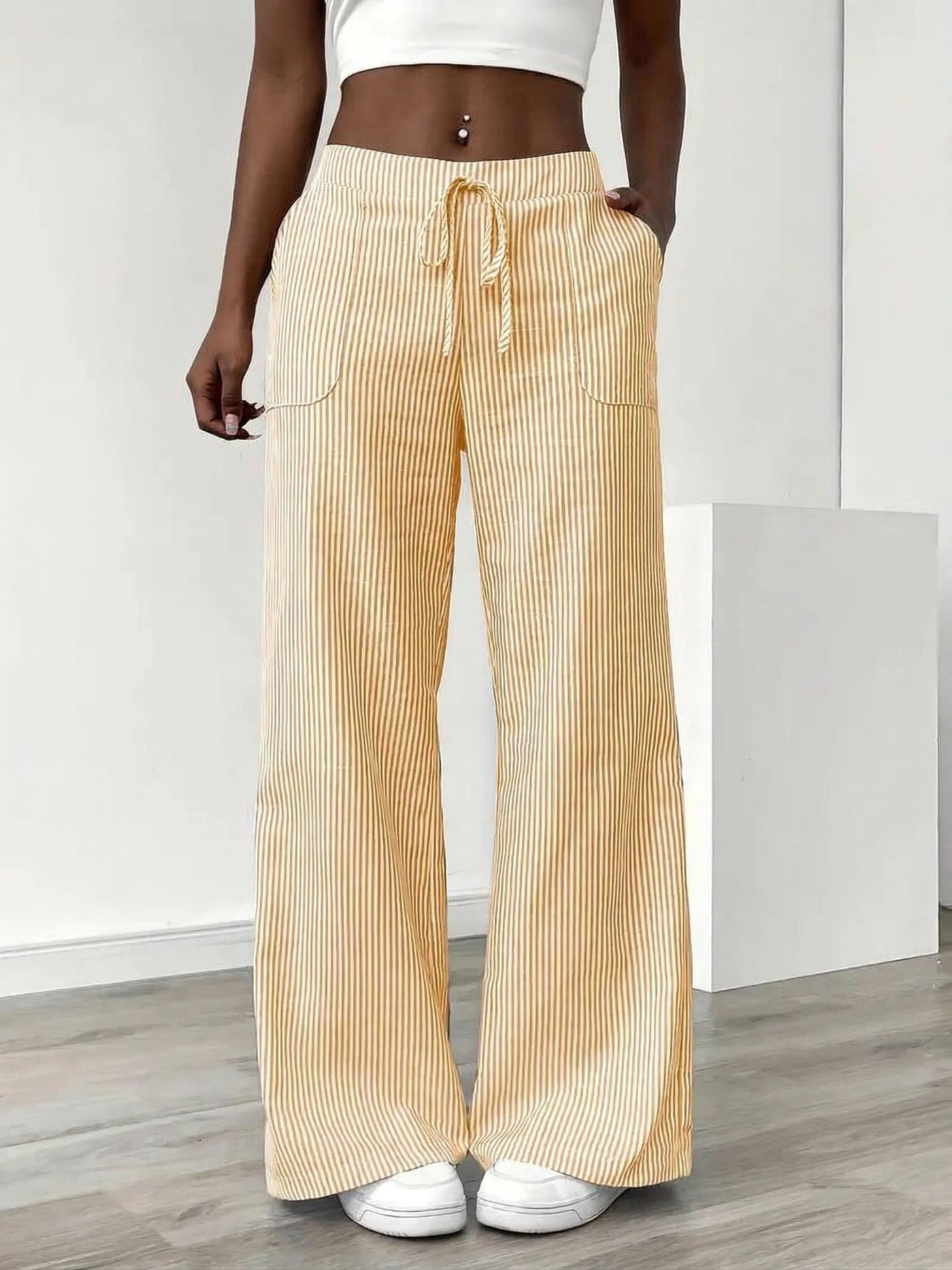 Alinae | Stylish Casual Drawstring Pants