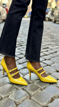 DOUBLE STRAP COURT SHOE