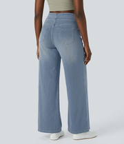 Soleène - Relaxed Fit Wide-Leg Jeans