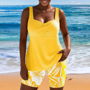 Diana™ | Swim Shorts Two Piece Body Covering Printed Boxer