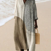 ELARA™ | ARTISTICALLY INSPIRED AUTUMN DRESS