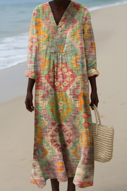 Viginia - Printed Summer Breeze Dress