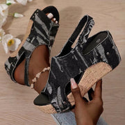 Deni | Wedge Sandals