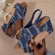 Deni | Wedge Sandals