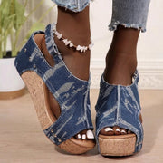 Deni | Wedge Sandals