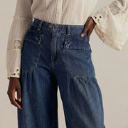 ORISELLE – ELEGANT FLOWY-FIT JEANS