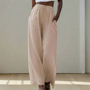 Liamy | Wide-Leg Summer Trousers
