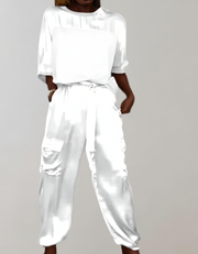 Finlee - Silky Soft Cargo Lounge Set