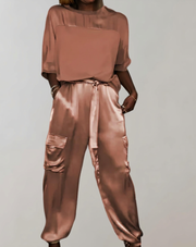 Finley - Silky Soft Cargo Lounge Set